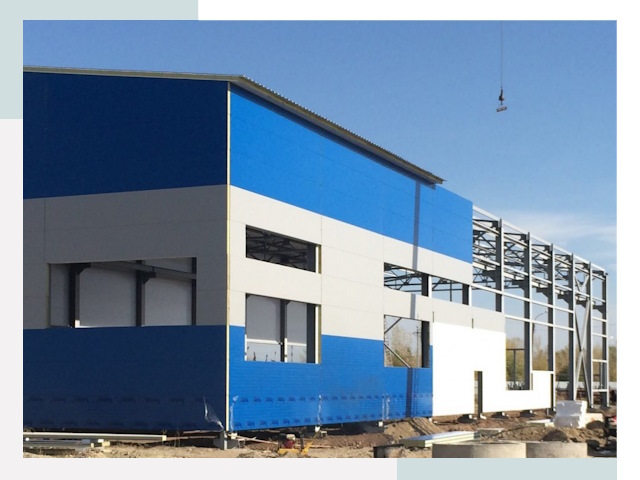 Монтаж ангаров в Красногорске от 610 руб. - СтальСтрой-Крр