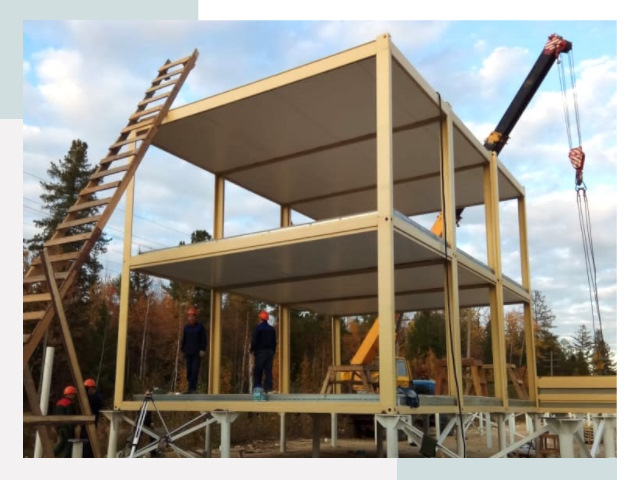 Строительство модульных здания Красногорск