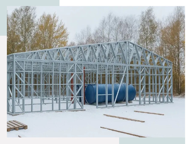 Металлические ангары в Красногорске