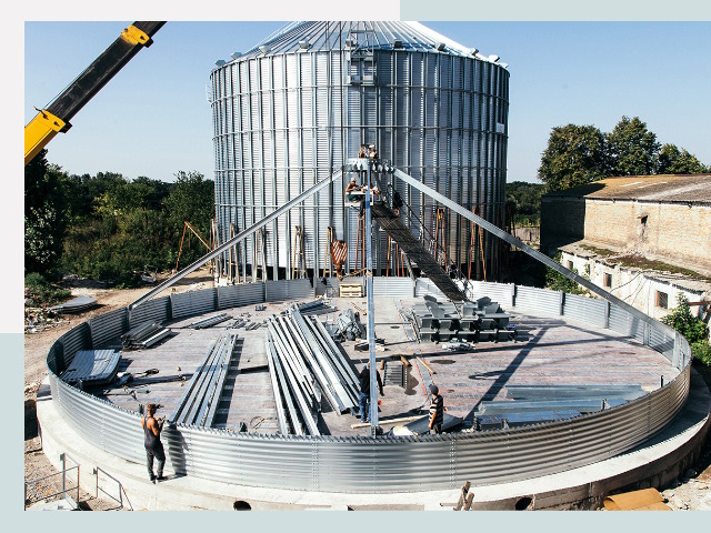 Силосы для зерна в Красногорск от 610 руб. - Надёжное хранение