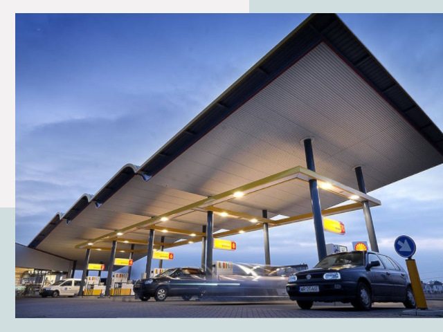 Навесы для АЗС в Красногорск от 610 руб. - Защита и комфорт