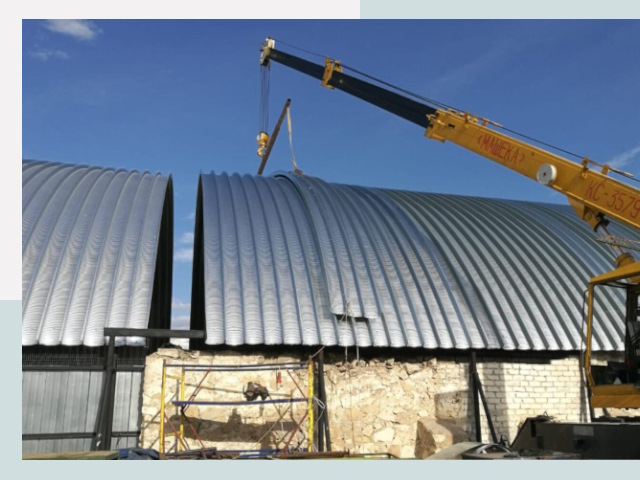 Реконструкция ангаров в Красногорске от 610 руб.