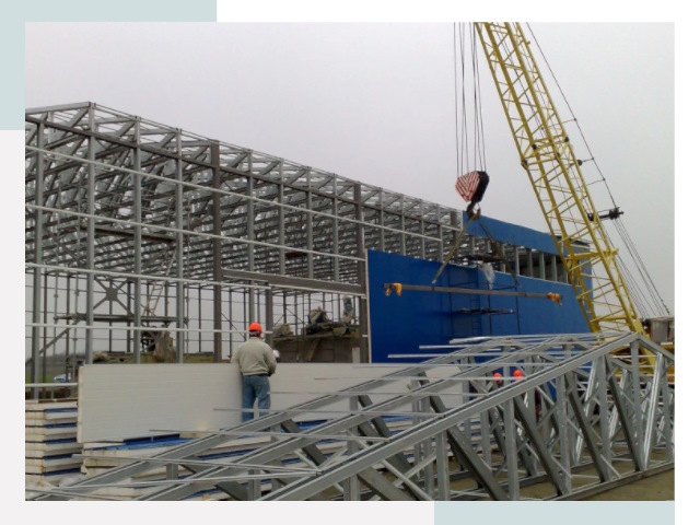 Монтаж ангаров в Красногорске